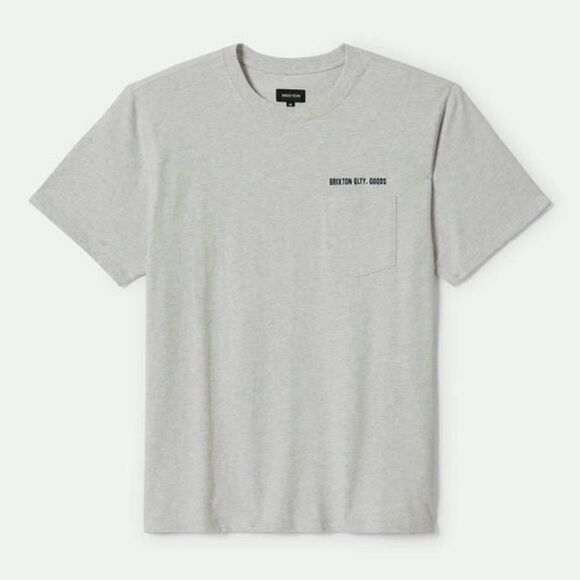 Brixton Embroidered Heavy Weight T-shirt - Picture 1 of 5